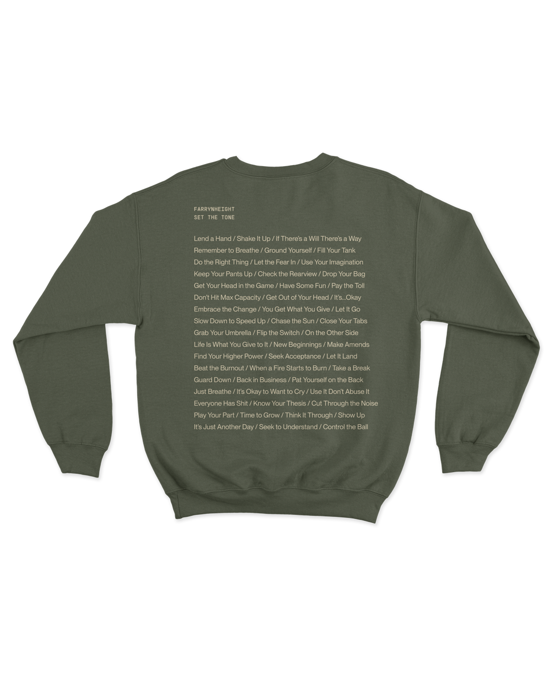 Set The Tone Crewneck